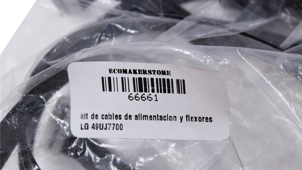 kit de cables de alimentación y flexores LG 49UJ7700
