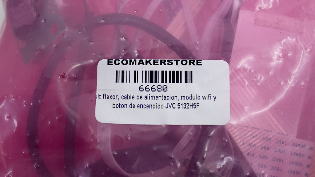 modulo wifi y botón de encendido JVC 5132H5F