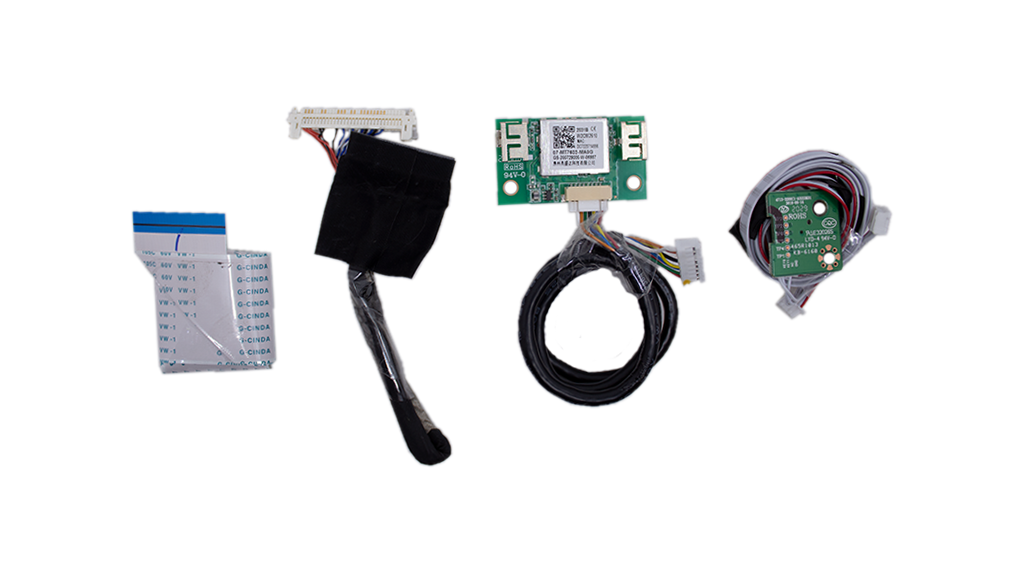 modulo wifi y botón de encendido JVC 5132H5F