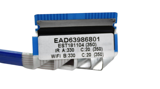 Botón de encendido LG 55UK6250PUB EBR83592701 con Arnes