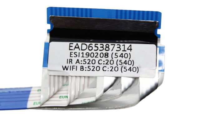 Botón de encendido LG 55UK6250PUA EBR83592301 con Arnes