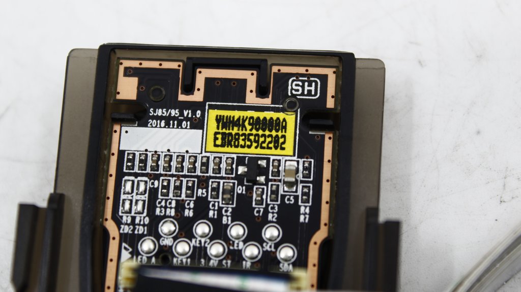 Botón de encendido LG 49UJ7700 EBR83592202 con arnés