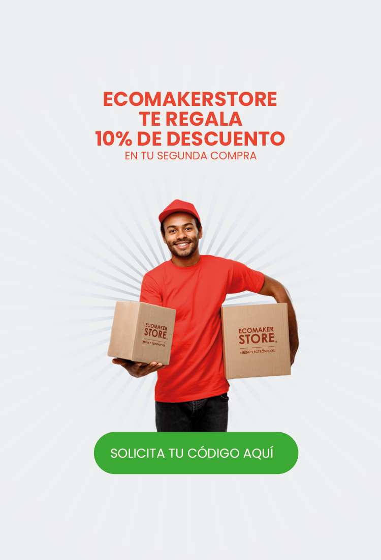 EcomakerStore® te regala 10% de descuento en tu segunda compra