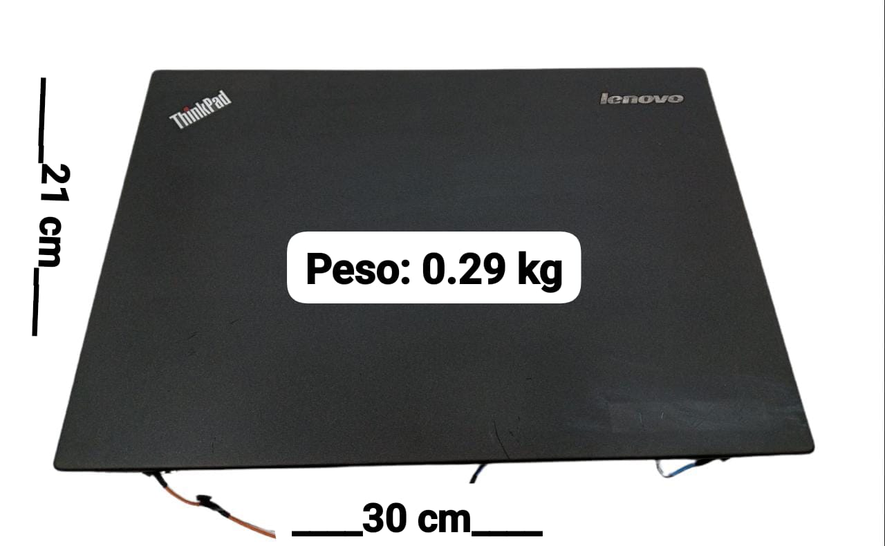 Top Cover con Bisel, Bisagras y Cables de Conexión Para Antena  de Laptop 13" Lenovo X240 (Producto usado)