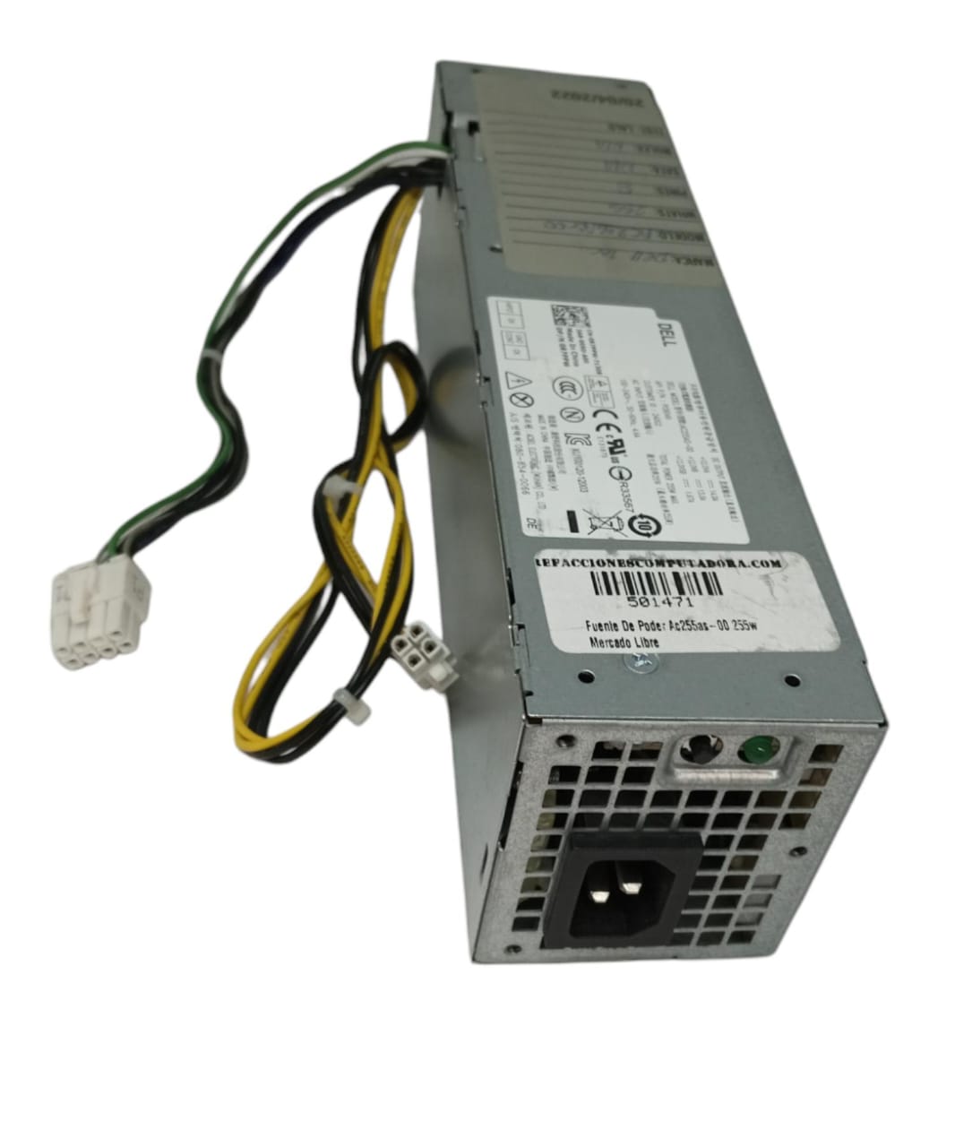 Fuente de Poder DELL Modelo AC255AS-00 255W