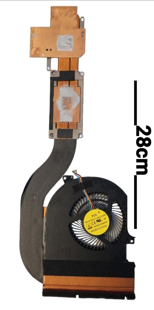 Ventilador con Disipador Y Altavoces de Laptop Dell Precisión 3510 (producto usado)