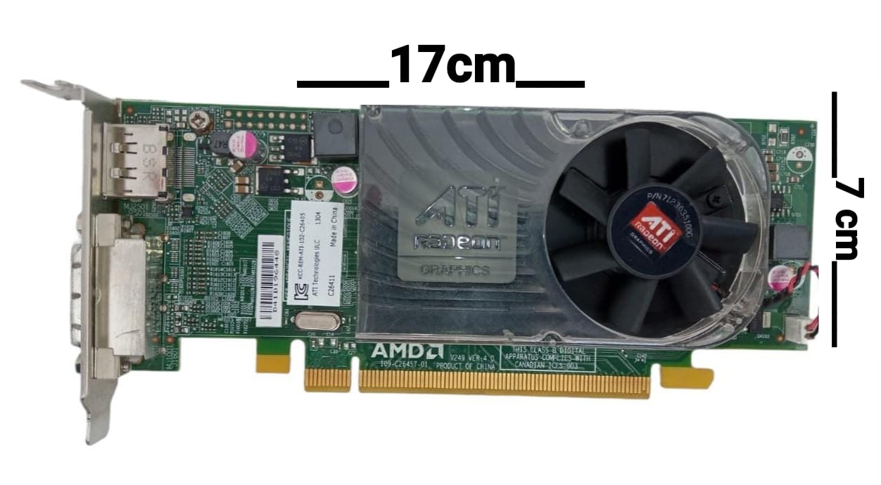 Tarjeta De Video Ati Radeon 102-c26405 1 GB (Producto usado)