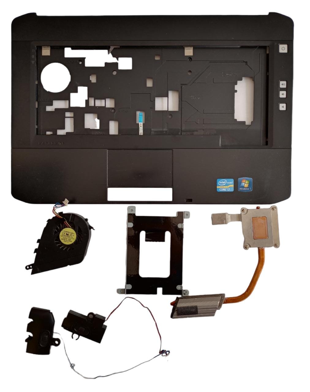 Palmrest, Ventilador, Disipador, Altavoces y Base de disco duro de Laptop Dell Latitude E5420 (Producto usado)