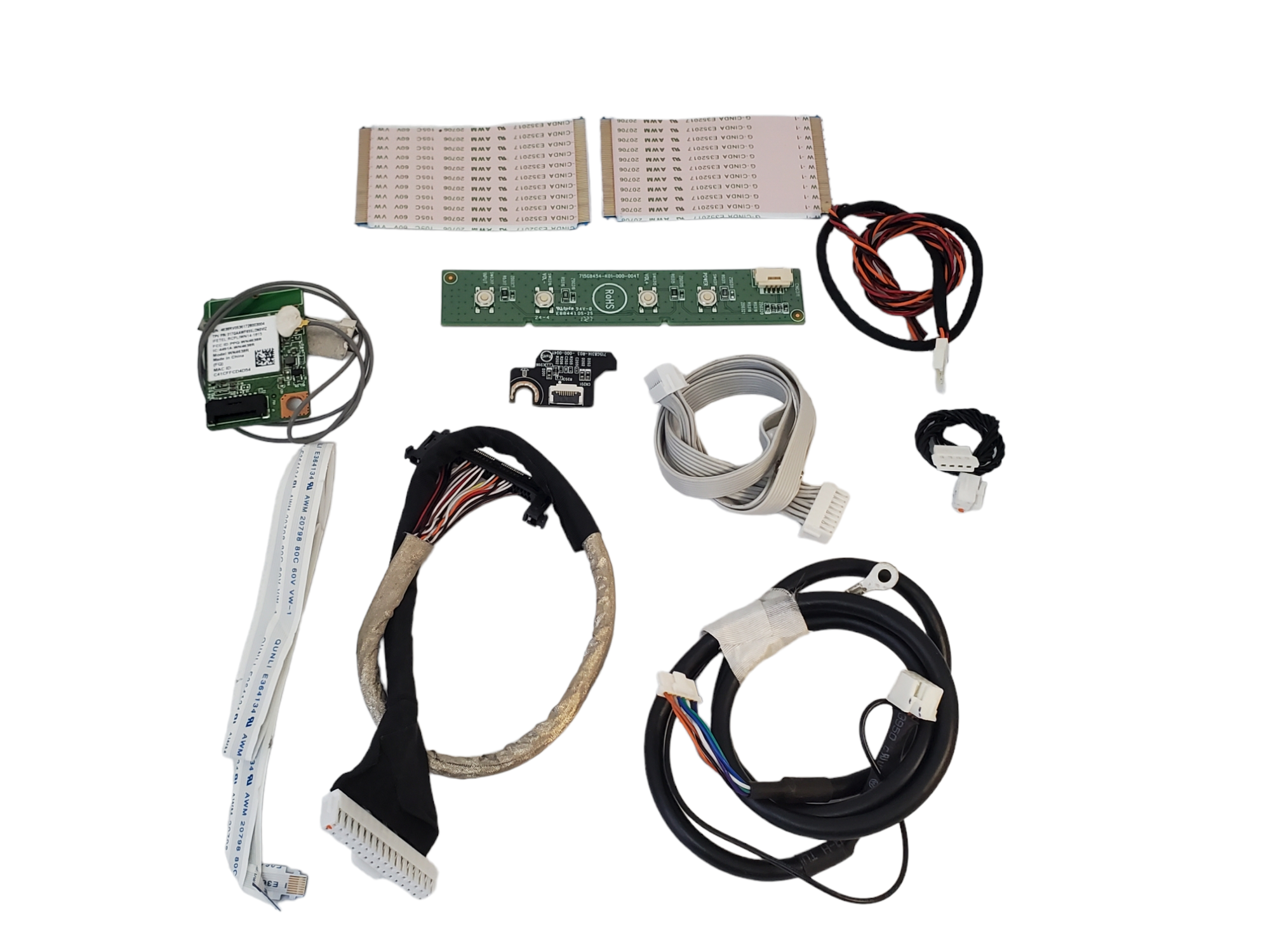 Kit arnés, cables de corriente, infrarrojo, modulo de wifi VIZIO D32F-E1