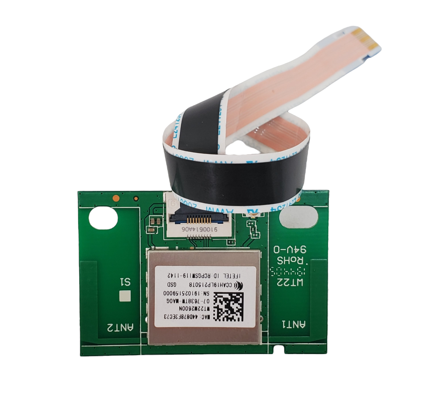 kit flexor, modulo wifi, sensor infrarrojo y cable de alimentación  TCL 55A527