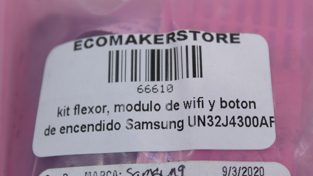 kit flexor, modulo de wifi y botón de encendido Samsung UN32J4300AF