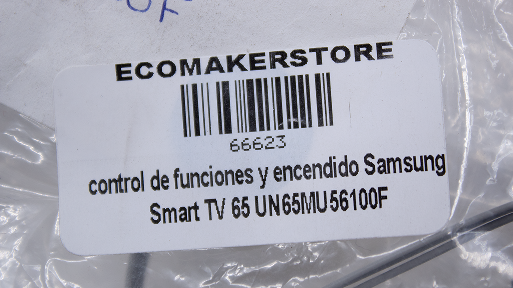 control de funciones y encendido Samsung Smart TV 65 UN65MU56100F