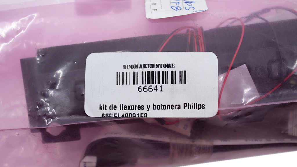 kit de flexores y botonera Philips 65PFL49091F8