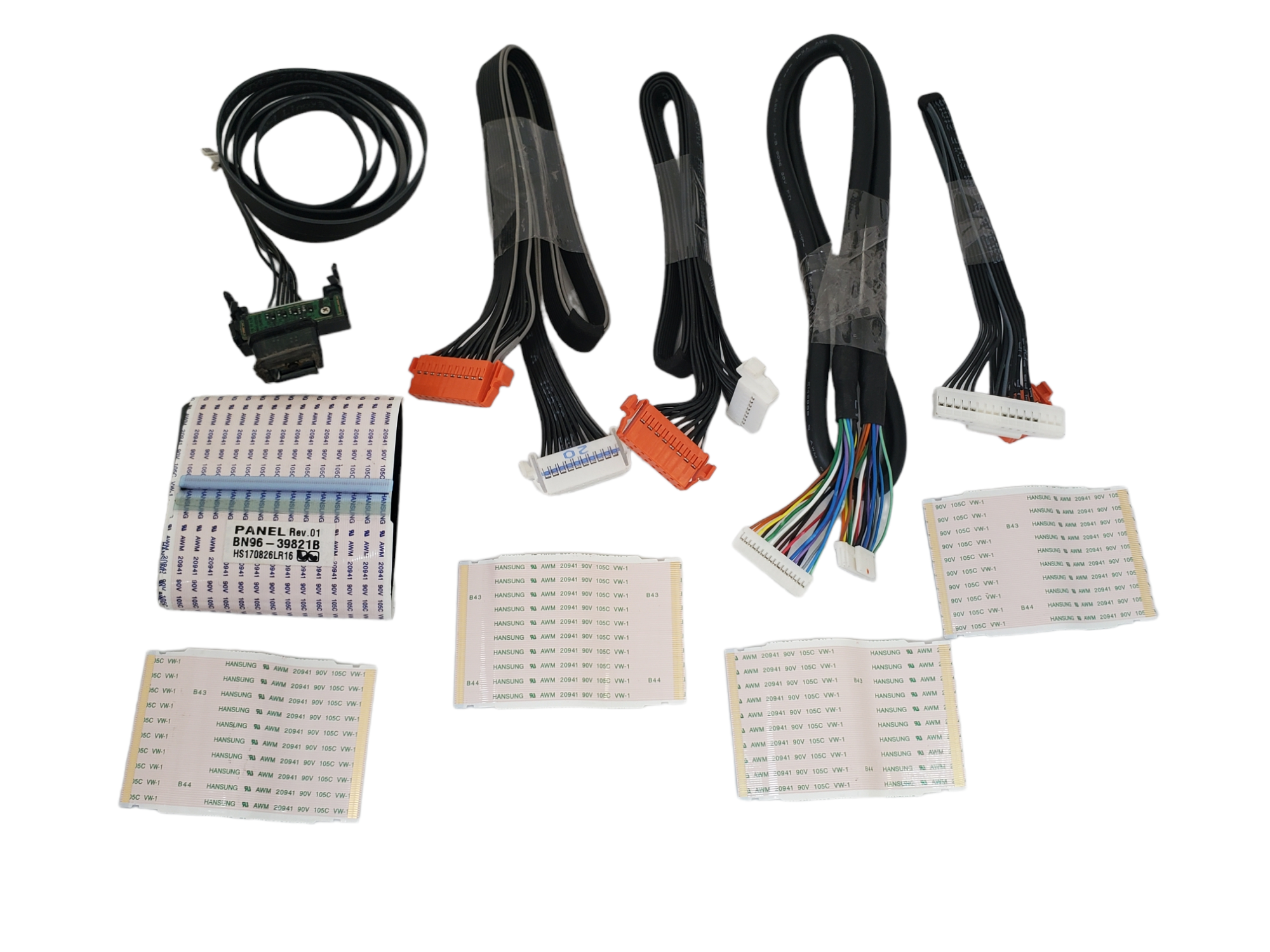 kit de flexores, cables de alimentación  y botón de encendido Samsung UN82MU7050F